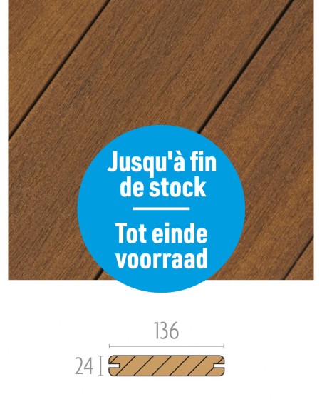 Terrasse en bois composite Fiberon