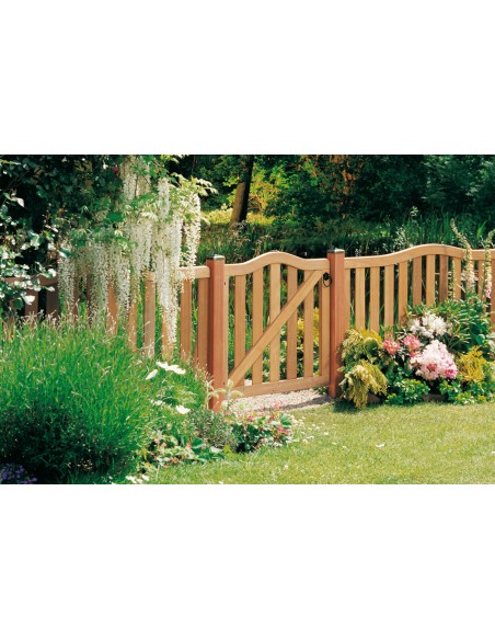 Tuinpoortje van hardhout