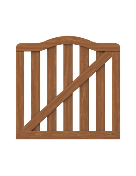 Tuinpoortje van hardhout