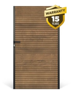 Tuinpoort van Grenen of Populieren Thermowood 2