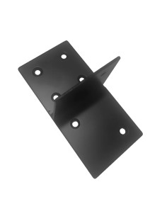Equerre connexion poteau carré T 9-12cm Noir 2