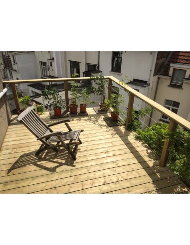 Terrasse en Pin traité