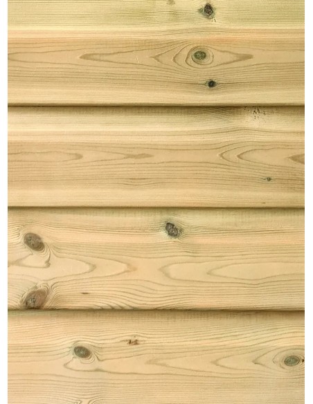 Bardage en sapin - profil suédois