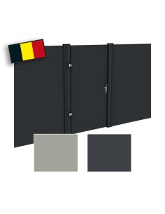 Porte de jardin en aluminium