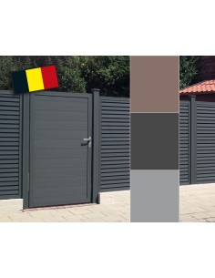 Porte de jardin en bois composite