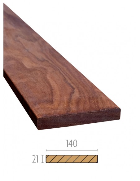 Planches de terrasse en Ipé - à visser - lisses