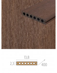 Planches de terrasse en bois composite Synthétique - fixation invis... 2