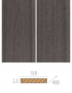 Planches de terrasse en bois composite Vintage - fixation invisible 2