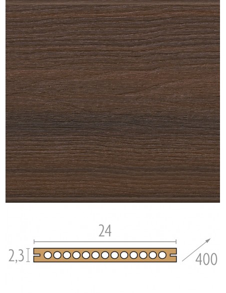 Composiet houten terrasplanken Deck WPC - onzichtbare bevestiging