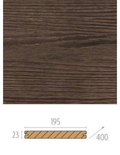 Planches de terrasse en bois composite Prestige - fixation invisible 2