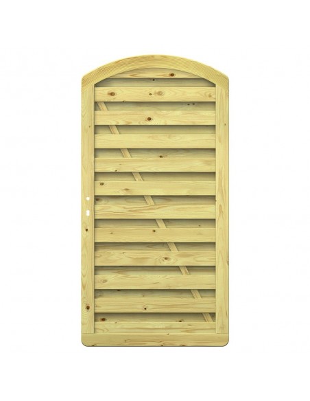 Houten tuinpoort