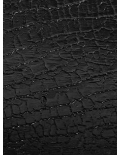 Planche de bardage type bois brûlé 2