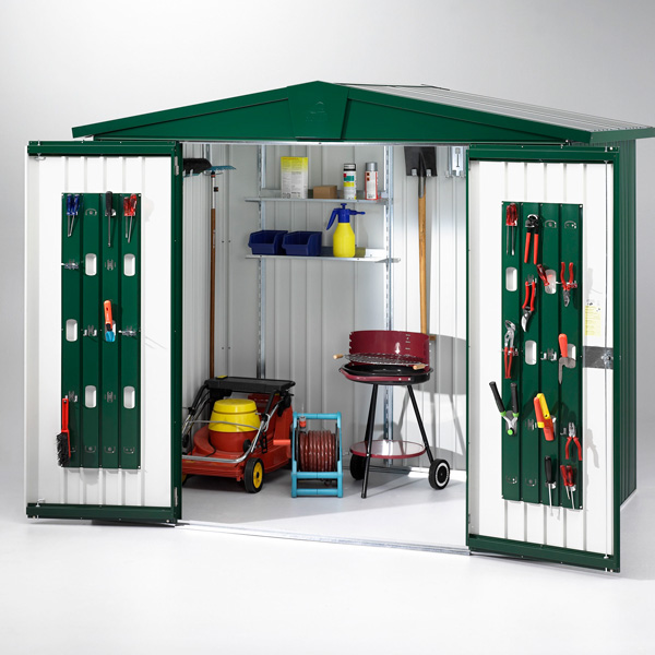 abris Biohort aménagé