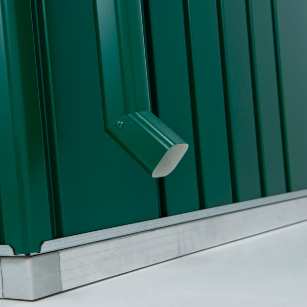 goutière pour abris biohort