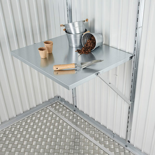 table pliante pour étagère Biohort