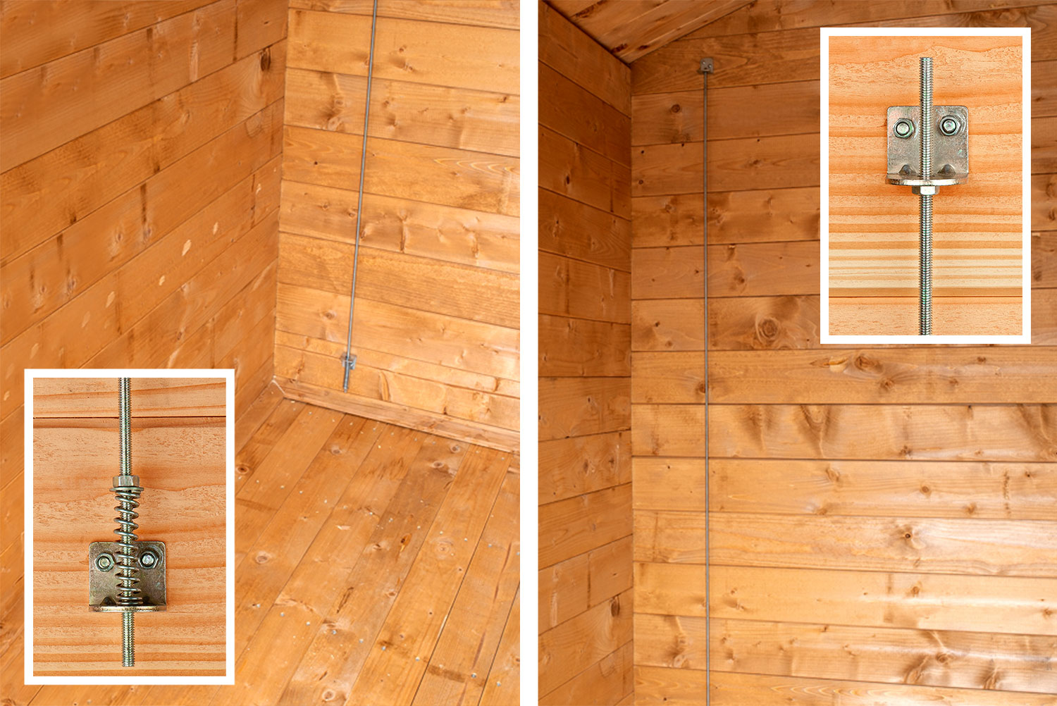 kit de temp&ecirc;te pour abri de jardin