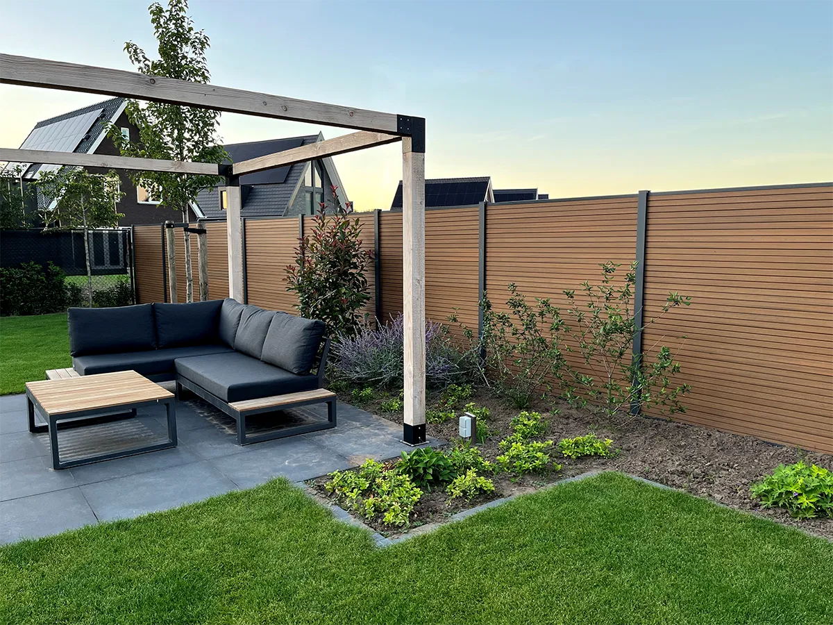 Palissade en bois composite Fiberdeck