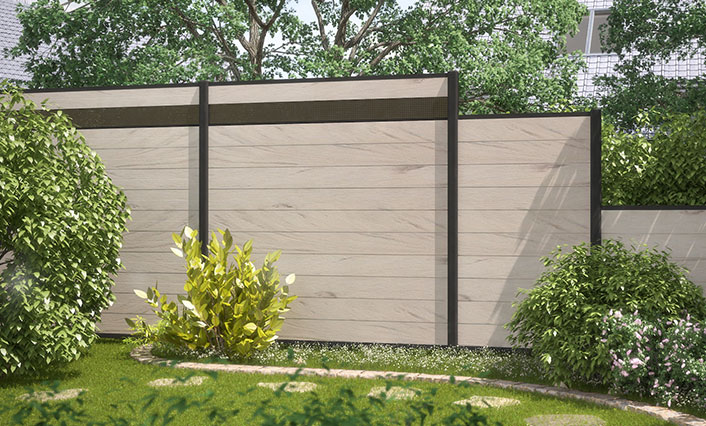 palissade en bois composite Groenendael