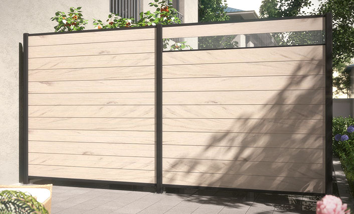 windscherm houtcomposiet Zaventem