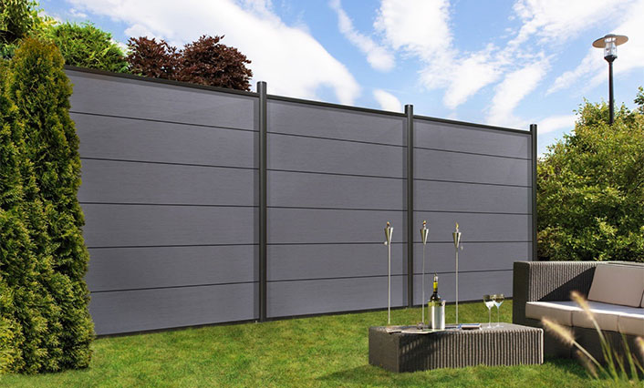 palissade en bois composite Anderlecht