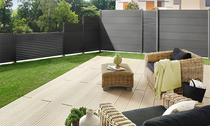 palissade en bois composite Berthem