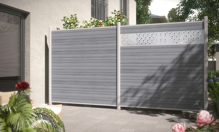 palissade en bois composite Jette